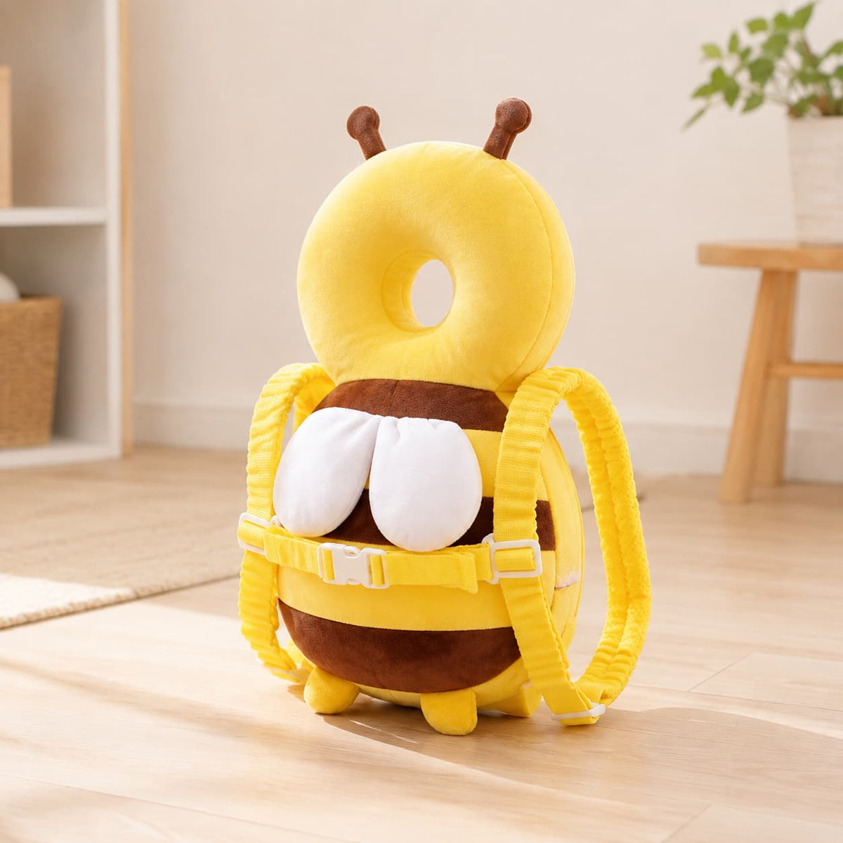 Toddler anti-collision back pad