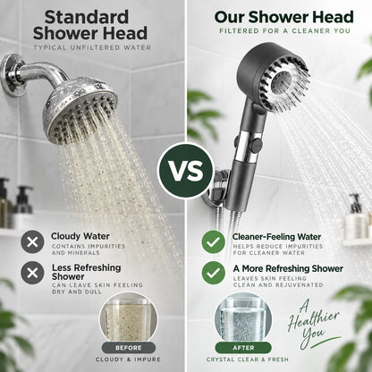 High Pressure Filtered Shower Head