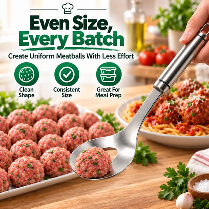 🎁✨👉Stainless Steel Meatball Maker Spoon – Make Perfect Meatballs Every Time