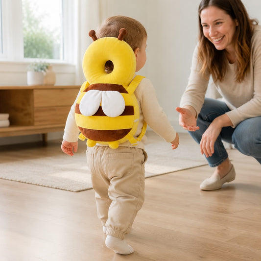 Toddler anti-collision back pad