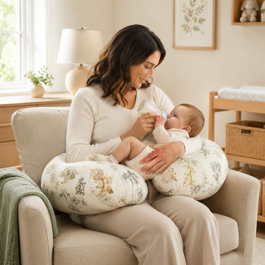 Cubbiva EmbraceEase U-Shaped Nursing Pillow