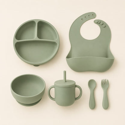 Little Bites 6-Piece Silicone Feeding Set