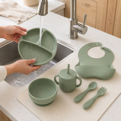 Little Bites 6-Piece Silicone Feeding Set