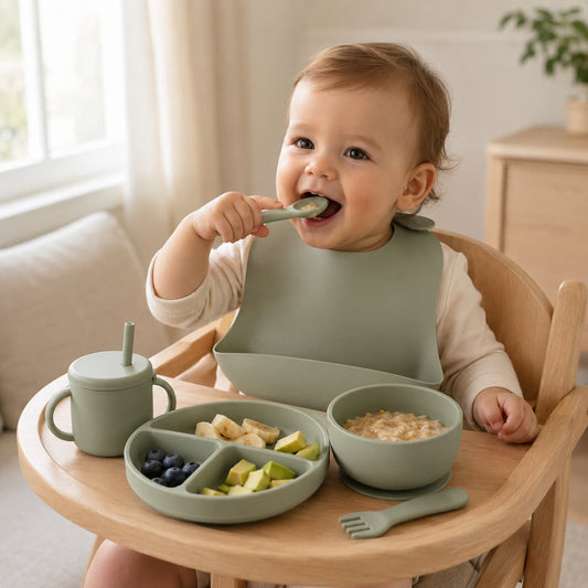 Little Bites 6-Piece Silicone Feeding Set